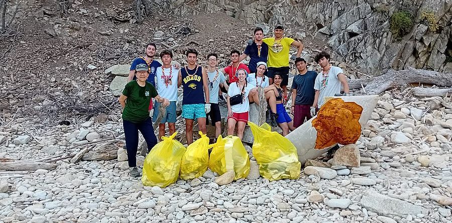 CVMM, Legambiente e gli scout a Ripa Barata